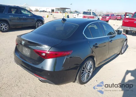 2017 Alfa Romeo Giulia Ti Rwd from USA, damaged, VIN ZARFAECN5H7529626